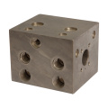 High quality aluminum/steel threaded hydraulic manifold block